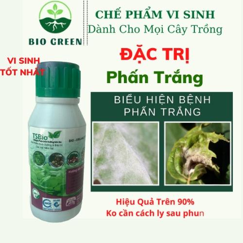 Phân bón hữu cơ vi sinh, chế phẩm sinh học bio,thuốc trừ sâu sinh học,Phấn trắng, đốm đen, rỉ sét, thán thư- 100ml