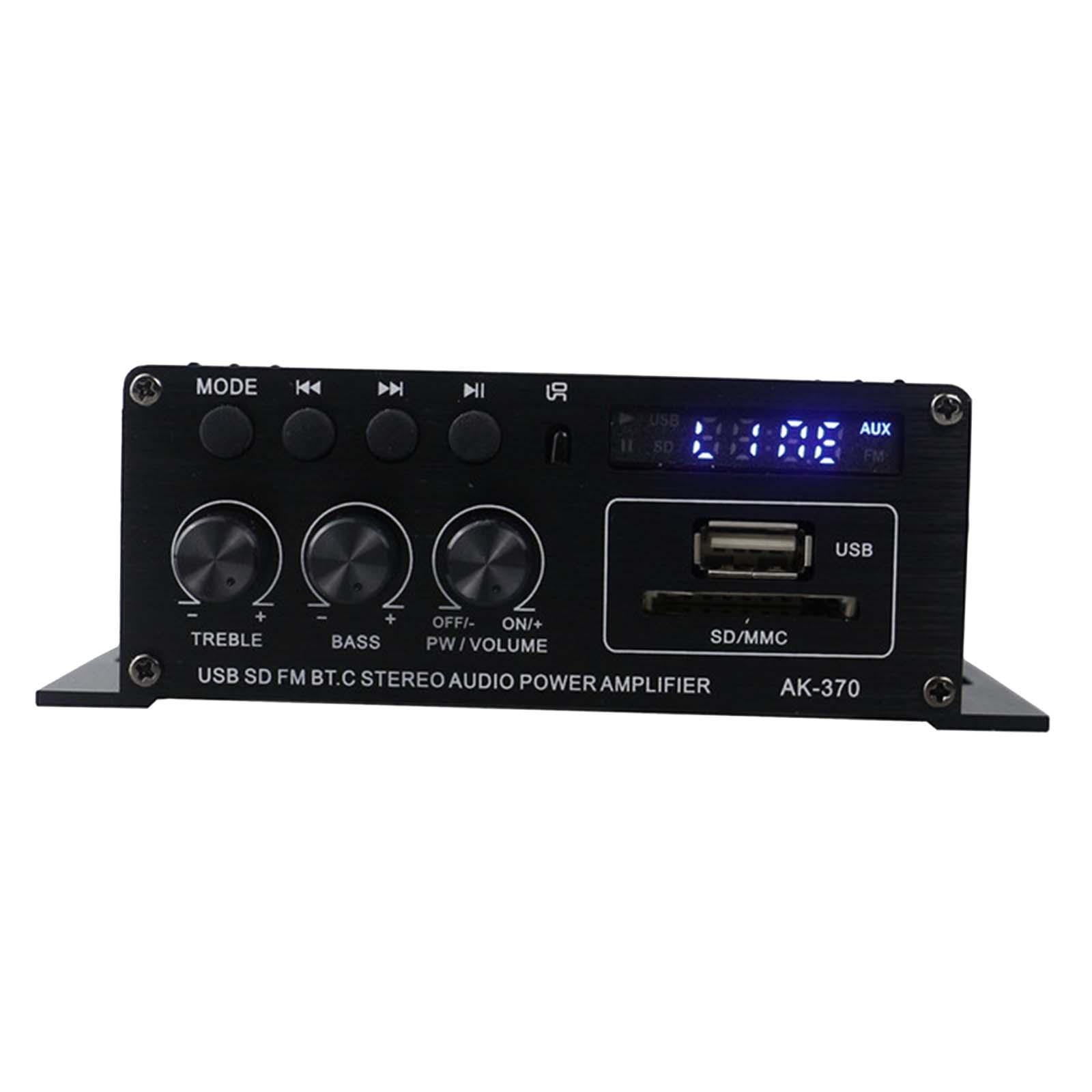 Bluetooth Amplifier for Store Home  Channel Audio Power Amplifier