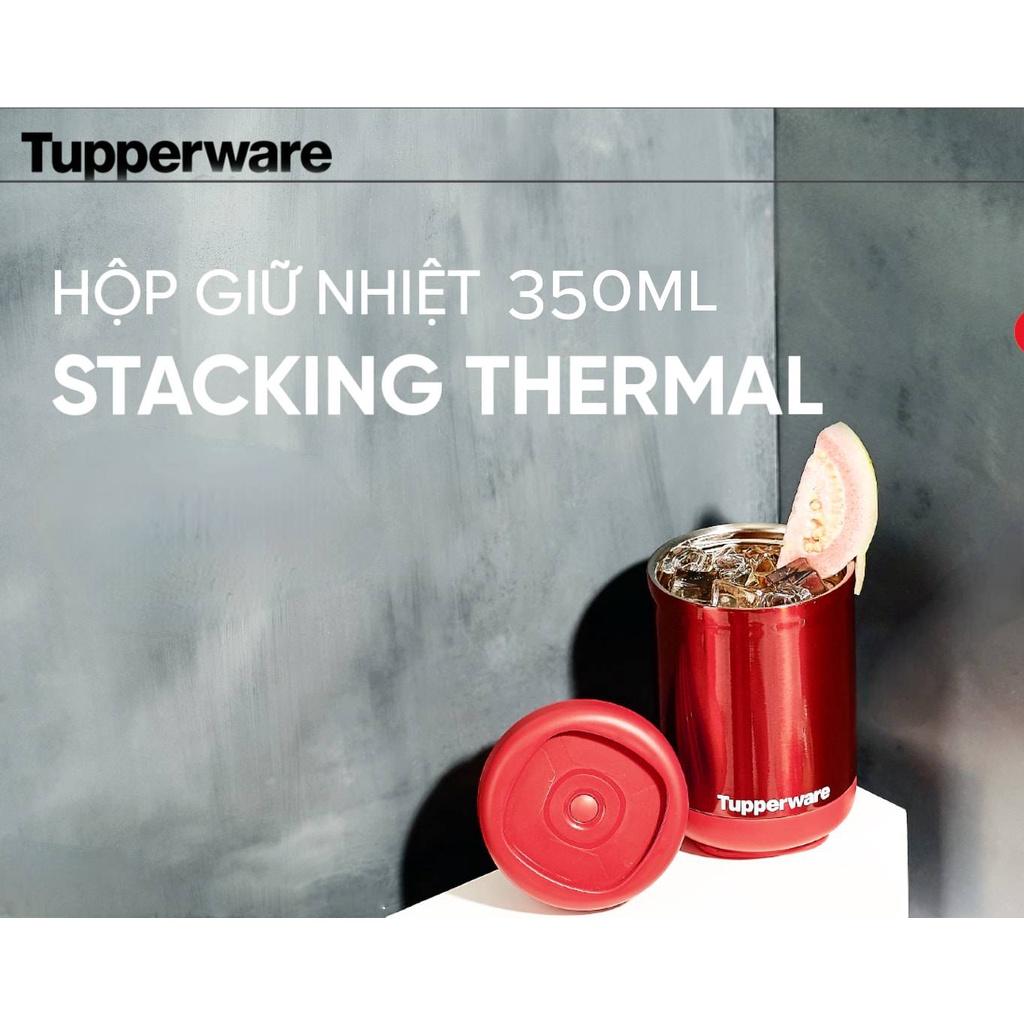 Hộp giữ nhiệt Tupperware Stacking Thermal 350ml/475ml kèm Túi Đựng