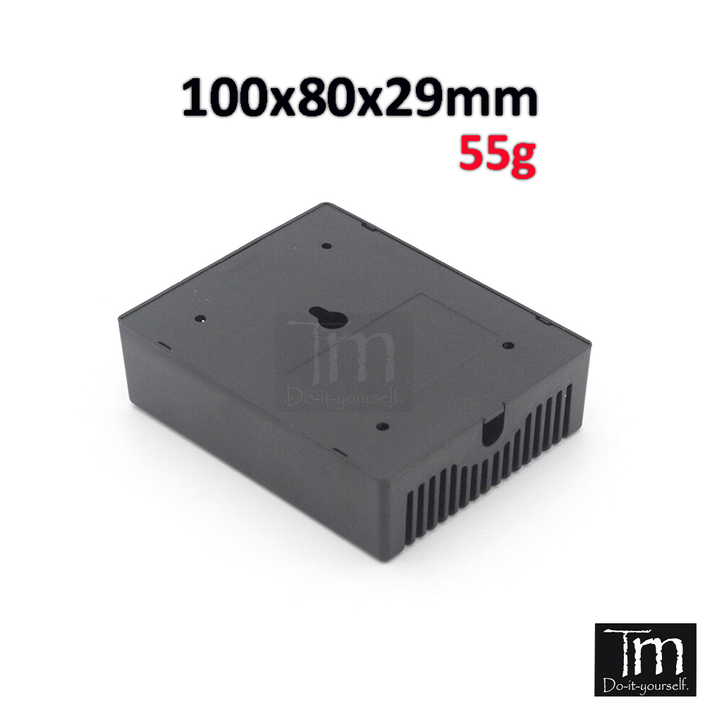 Hộp Nhựa Kỹ Thuật 100*80*29mm Đen