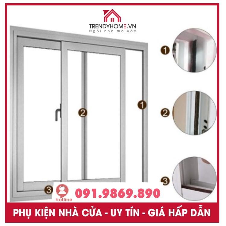 Ron lông nheo cạnh cửa lông chống ồn ngăn bụi Trendyhome.vn