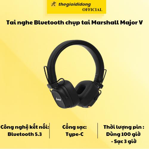 Tai nghe Bluetooth chụp tai Marshall Major V - Hàng chính hãng