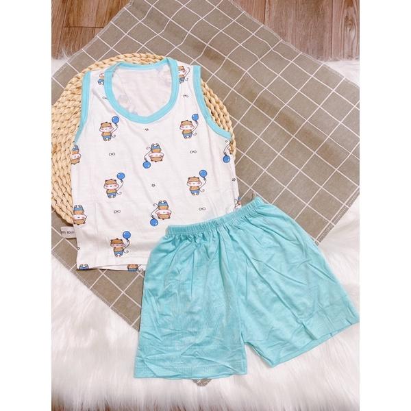 Set 3 Bộ ngắn tay cho bé Minky Mom  cho bé trai bé gái chất thun lạnh cao cấp siêu mềm siêu mát