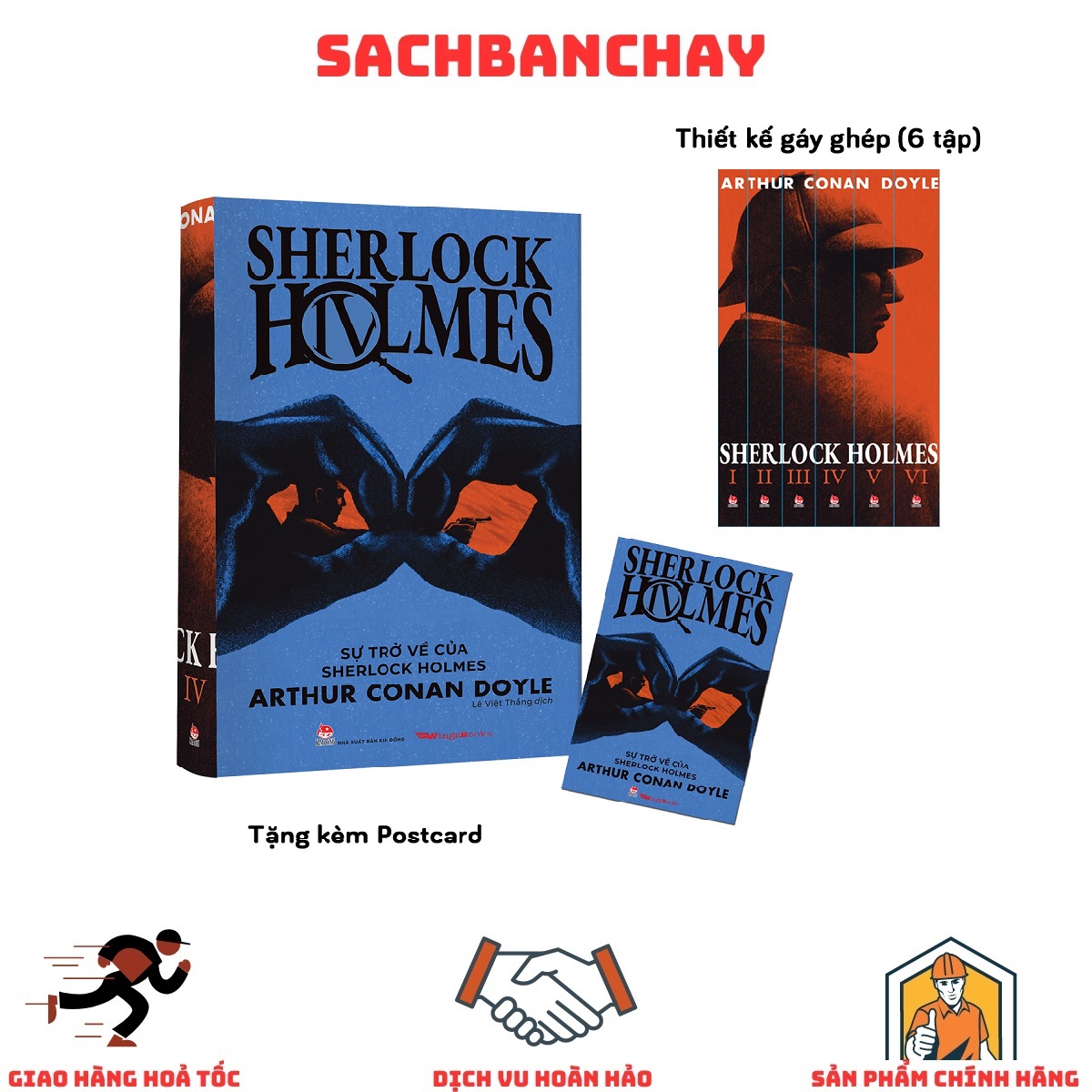 Sherlock Holmes: Tập 4 - Sự Trở Về Của Sherlock Holmes - Tặng Kèm Postcard