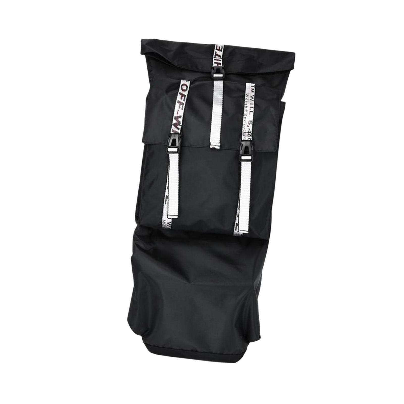Oxford Skateboard Bag, Adjustable Shoulder Straps Folding Storage Surfboard Carrier Universal Skateboard Backpack for Skateboard Women Men