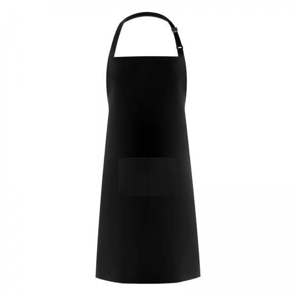 2X Men Women Cooking Apron with Large Pocket Baking Cooking Kitchen Apron Black