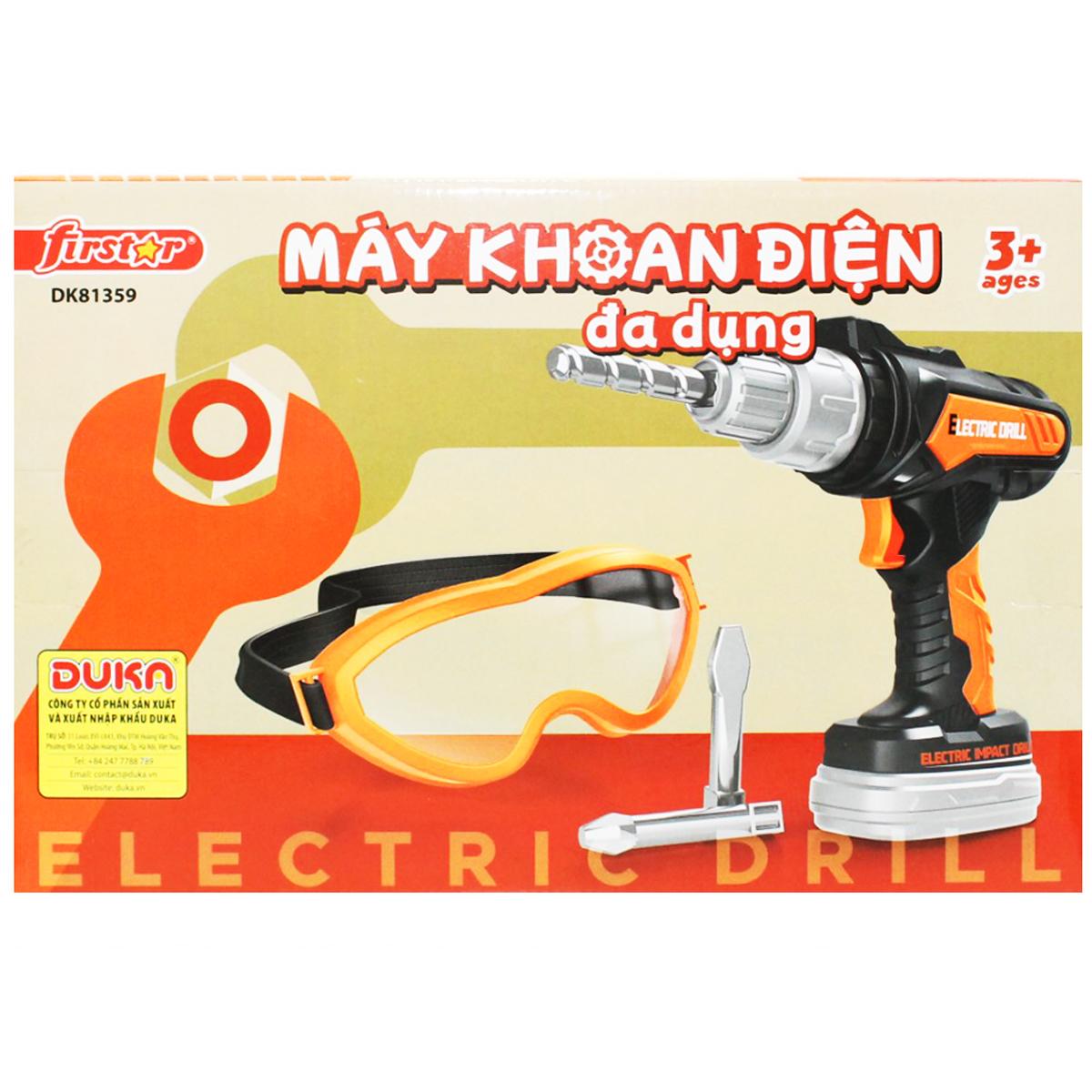 Đồ Chơi Máy Khoan Điện Đa Dụng - Firstar DK81359