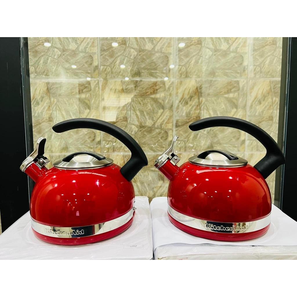 Ấm Đun Nước Bếp Từ Thổi Sáo KITCHENAID, Dung Tích 1.9L, Chất Liệu Thép Không Gỉ, Dùng Cho Mọi Loại Bếp, Nhập Đức