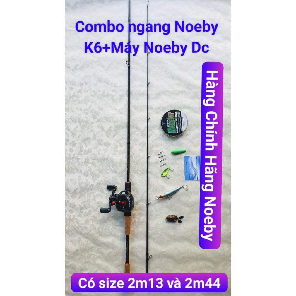 Bộ Cần Câu Lure Máy Ngang Noeby K6 Cam Kết Hàng Chính HãngBộ Cần Noeby Máy Ngang