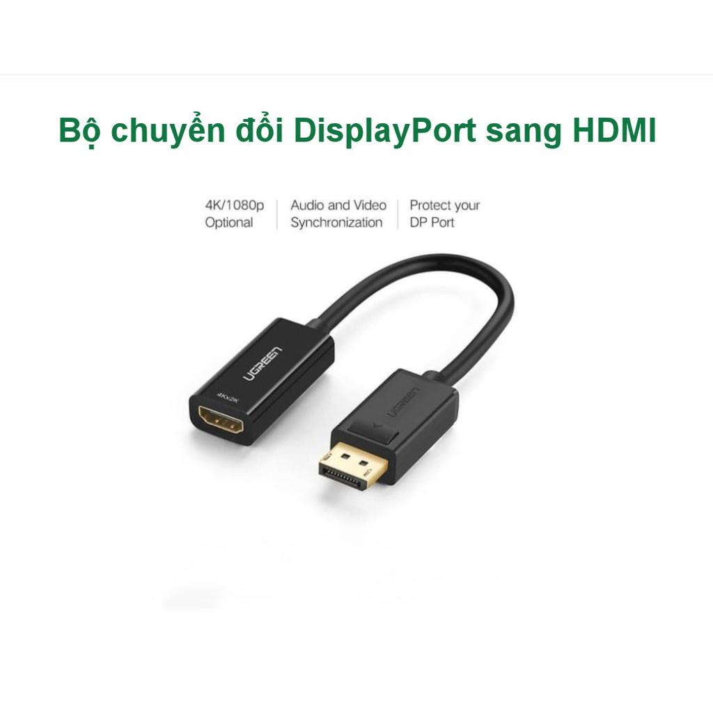 Cáp chuyển đổi DisplayPort sang HDMI UGREEN 40362 hàng chính hãng