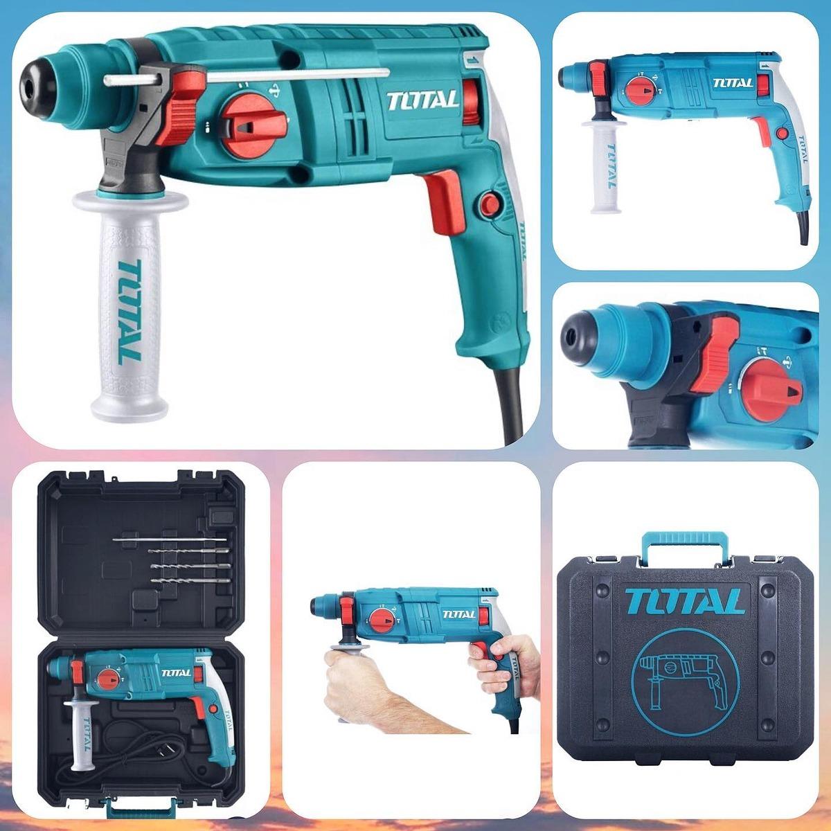 MÁY KHOAN ĐỤC 3 CHỨC NĂNG 13MM 650W TOTAL TH306226 - HÀNG CHÍNH HÃNG