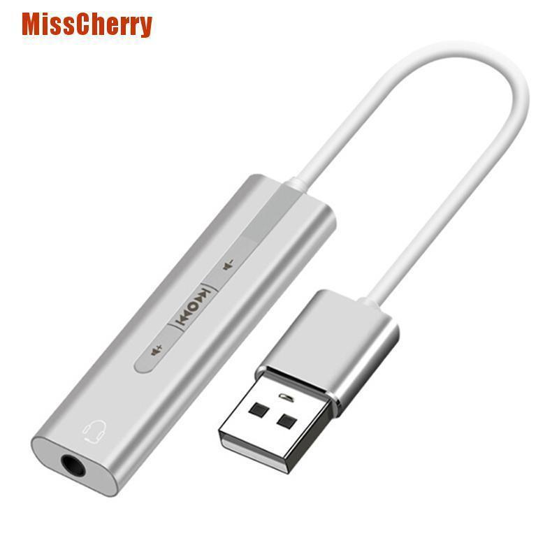 Giắc Chuyển Đổi Từ Usb Sang Jack 3.5mm Chất Lượng Cao