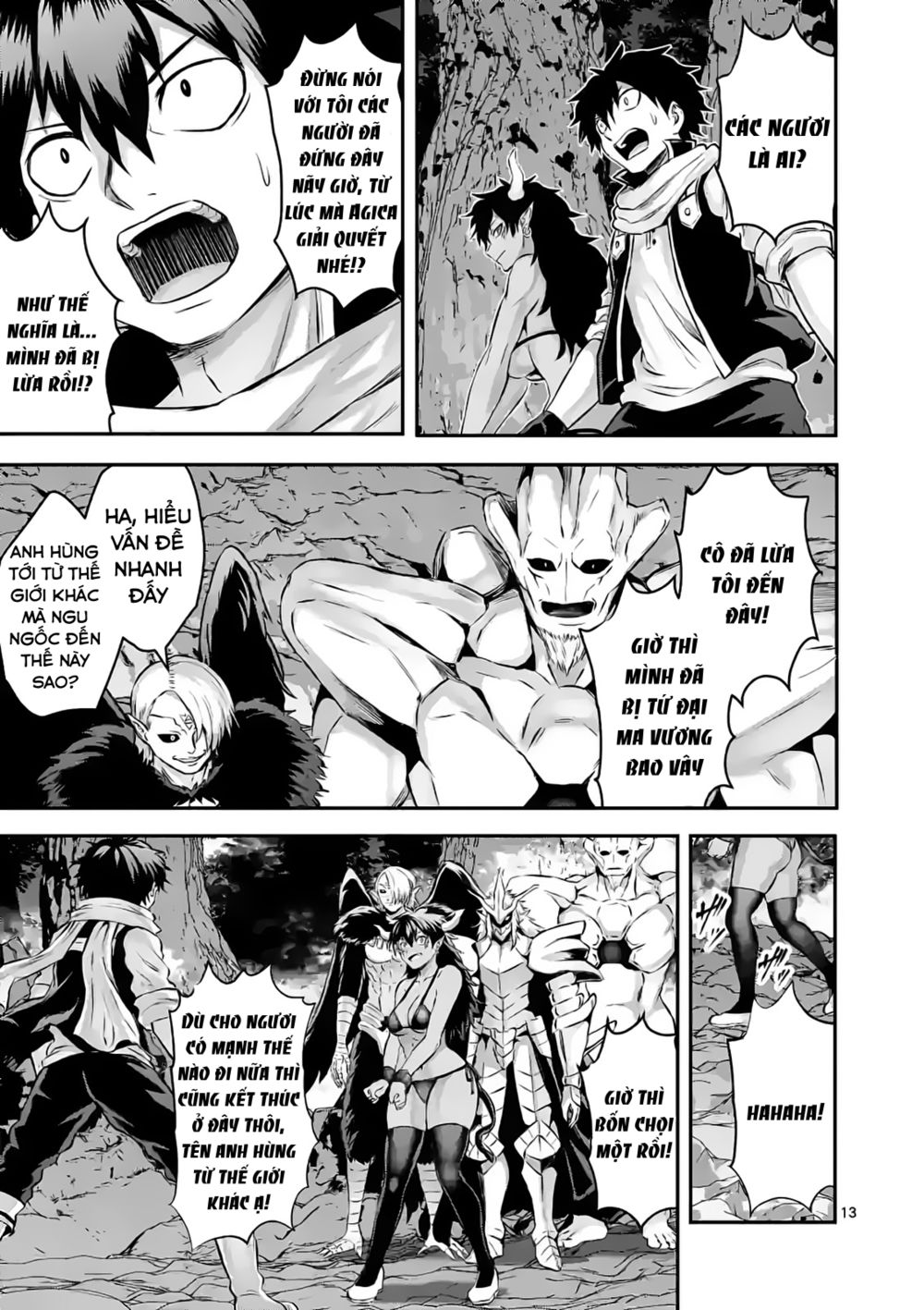 anh hùng chết yểu ss2 - vùng đất của các vị thần chapter 4 13