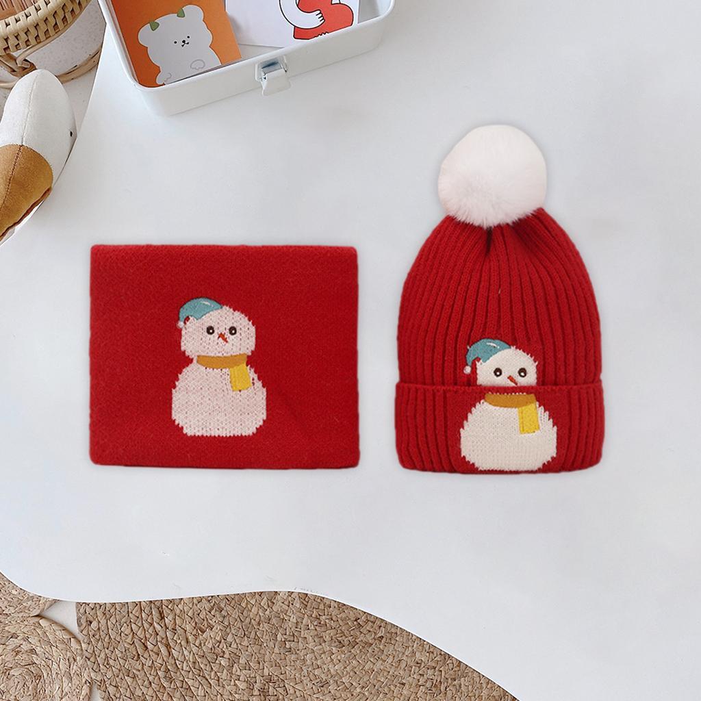 Children Hat Acrylic Fibers Unisex Festival Gift Thick Cartoon Birthday Gift Knitted Hat Caps for Video Shooting Winter Autumn Spring ,Boys Girls Kids