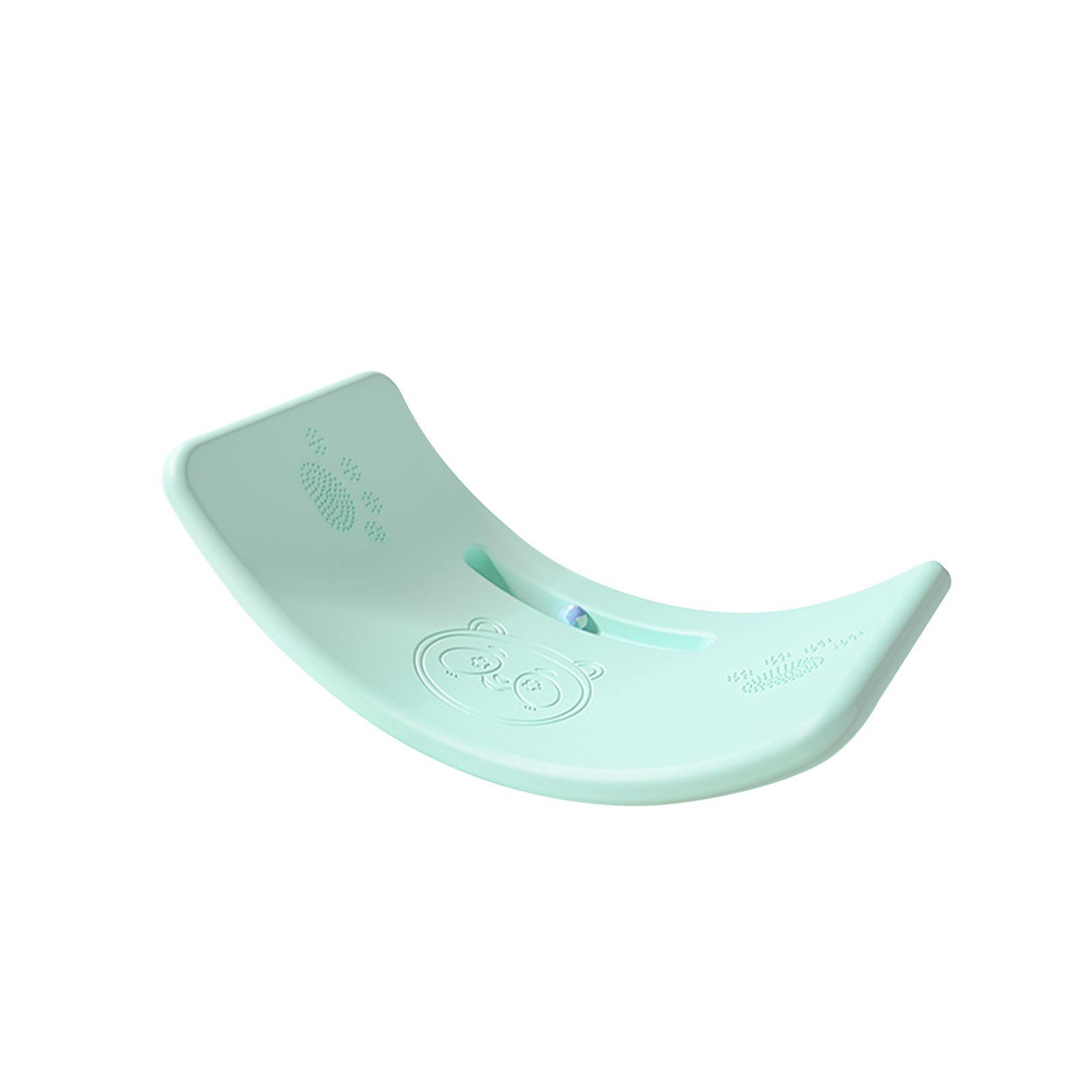 Kids Balance Board Children Wobble Board Indoor Outdoor Games Activity Body Coordination Exercise Equipment 35 Degree Curved Balance Trainer
