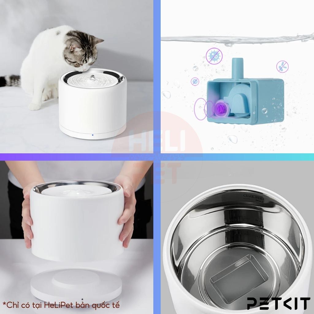 Đài Phun Nước, Máy Lọc Nước Cho Thú Cưng Petkit Eversweet 3 Pro UVC Thế Hệ Thứ 7 - HeLiPet