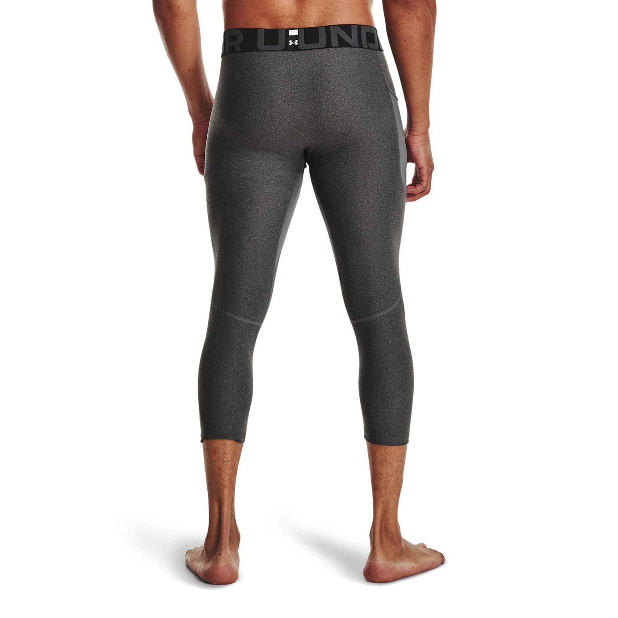 Quần legging thể thao nam Under Armour HG Armour 3/4 - 1361588-090