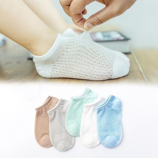 SET 5 ĐÔI TẤT LƯỚI HÀN QUỐC CHO BÉ YÊU