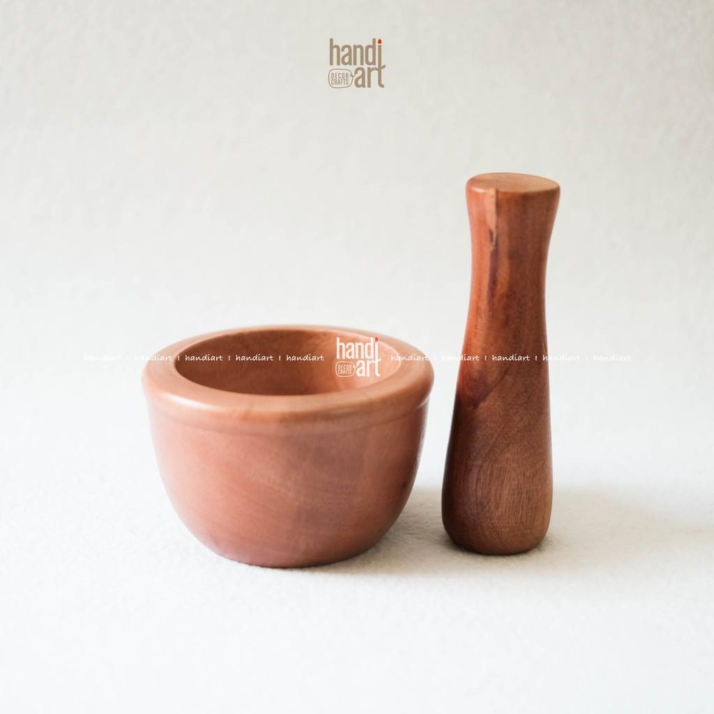 Bộ chày cối gỗ