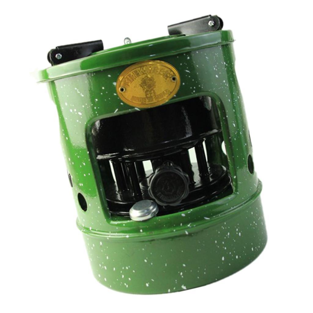 2 Lot Handy Portable Diesel Stove Kerosene Burner 10 Wicks for 1-2 Person