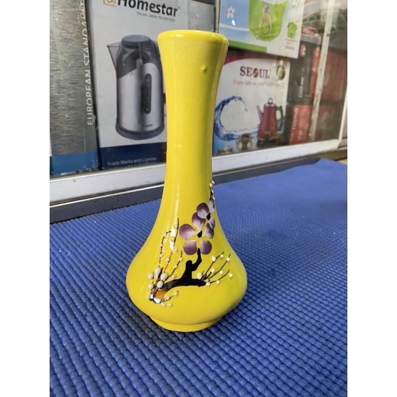 Lọ hoa mai bát tràng vuông và tròn size mini để bàn đẹp rẻ