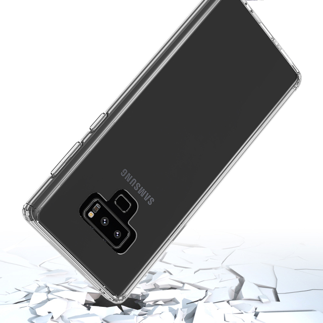 Ốp lưng chống sốc trong suốt cho Samsung Galaxy Note 9 hiệu Likgus Crashproof giúp chống chịu mọi va đập - hàng nhập khẩu