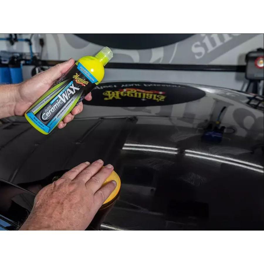 Meguiar's Wax bóng Ceramic cho sơn xe dạng kem - Hybrid Ceramic Liquid Wax - G200416, 473ml