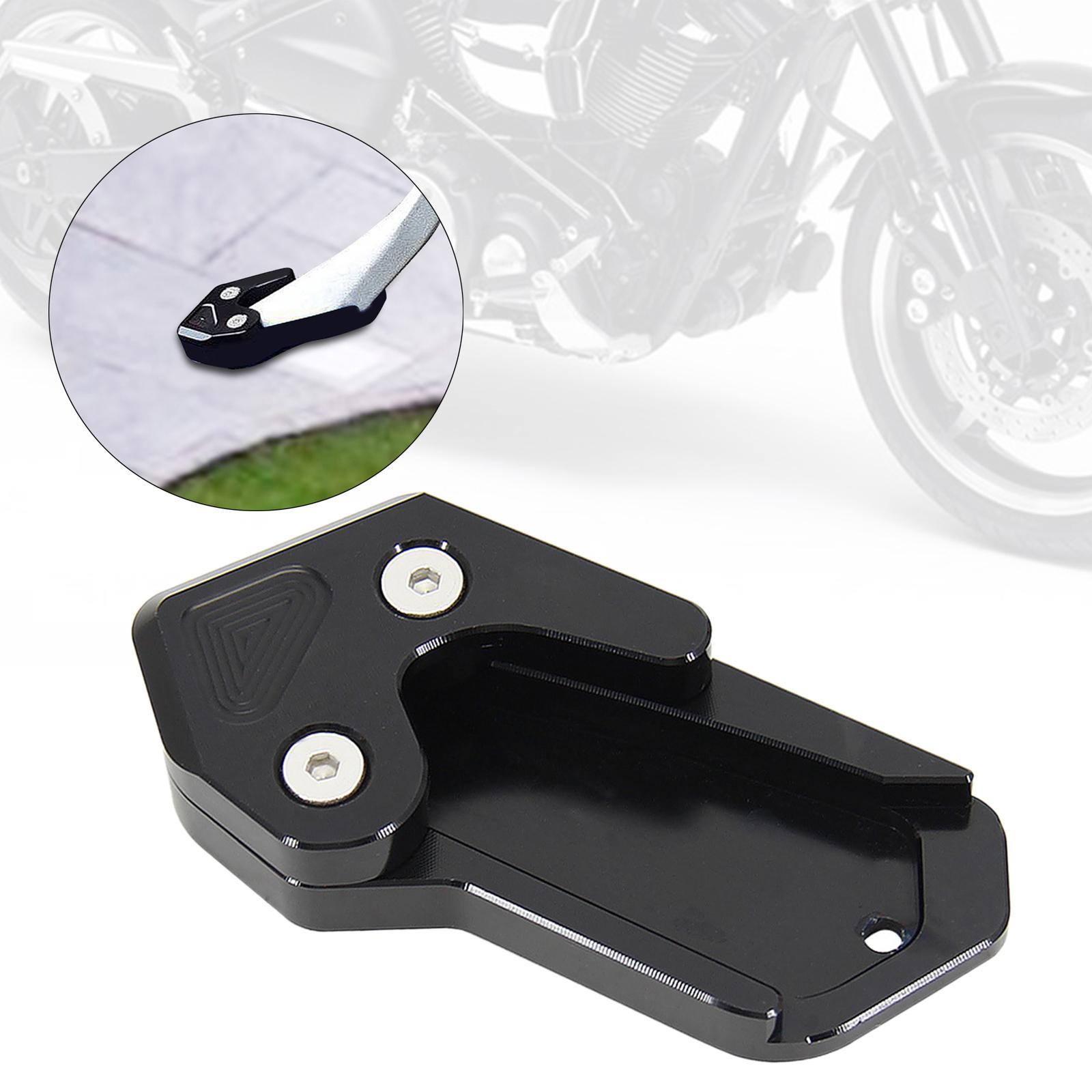 CNC Side Stand Extension Pad Support Plate Extension Pad for Motorcycle