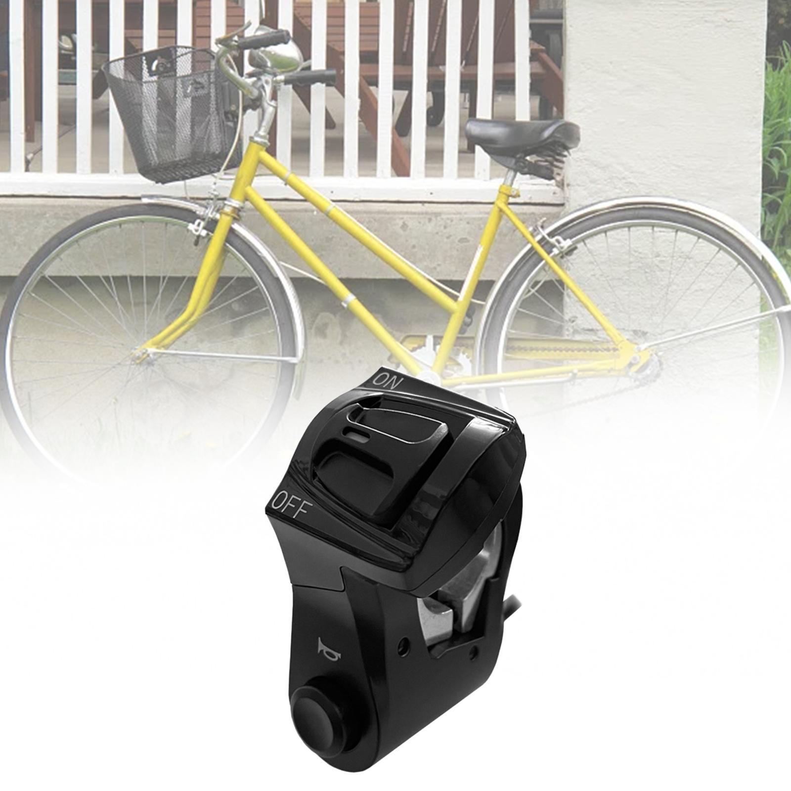 Motorcycle Light  Switch Electric  Bike Handlebar Grip Control