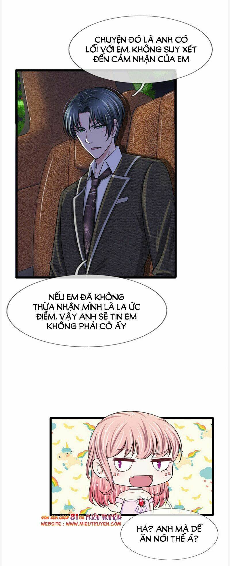 phúc hắc lão công buông em ra chapter 80 19