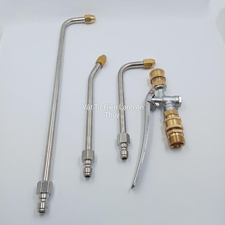 Combo 4 món Béc xịt rửa vệ sinh máy lạnh điề hoà - Tay bóp vệ sinh máy lạnh điều hòa, súng xịt vệ sinh máy lạnh điều hòa
