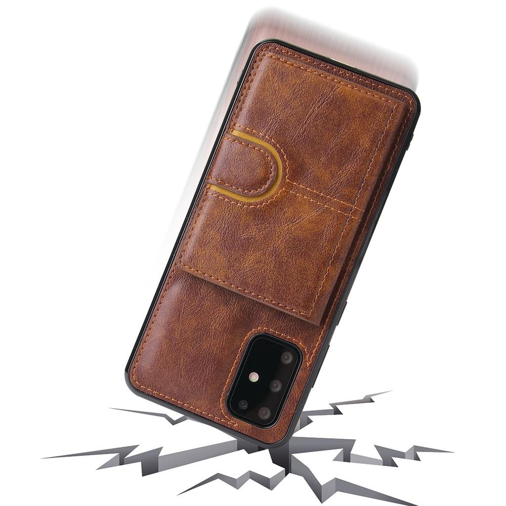 Ốp lưng dành cho iPhone 6 6s 7 8 plus x xs max 11 12 13 pro mini pro max - ví da ngăn để thẻ - để ảnh - để tiền