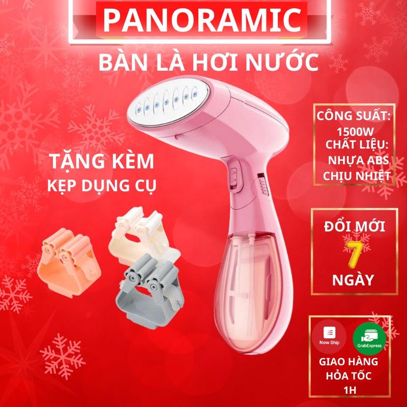 Bàn là hơi nước cầm tay gấp gọn, thiết bị ủi và chăm sóc quần áo nhỏ gọn tiện dụng mang đi du lịch và sử dụng gia đình