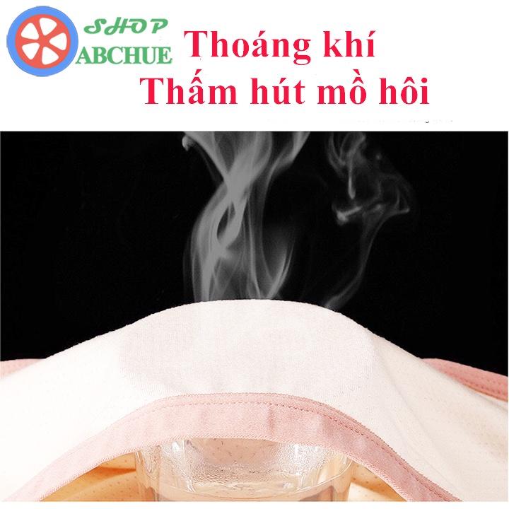 Quần chip đùi, tam giác cotton cho bé gái hình bông hoa nhỏ dễ thương sét 3 chiếc