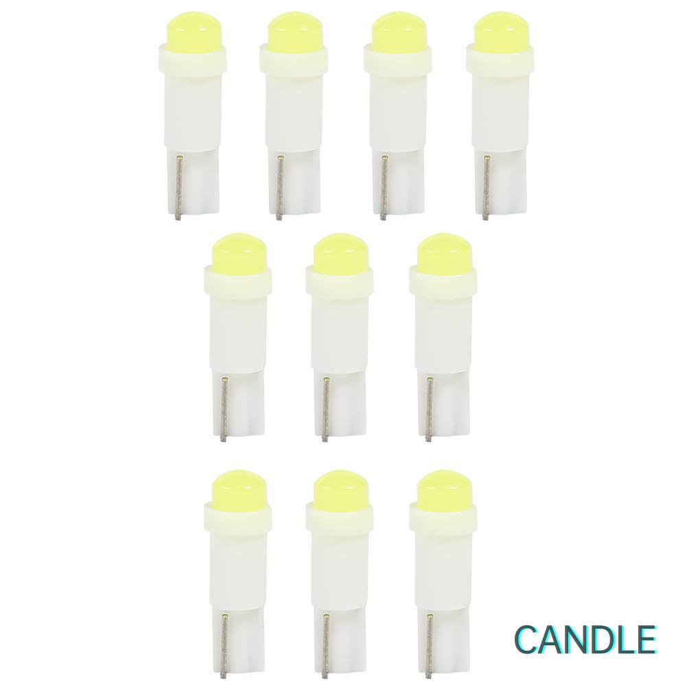 10 Bóng Đèn Led T5 3d Cob Cho Xe Hơi