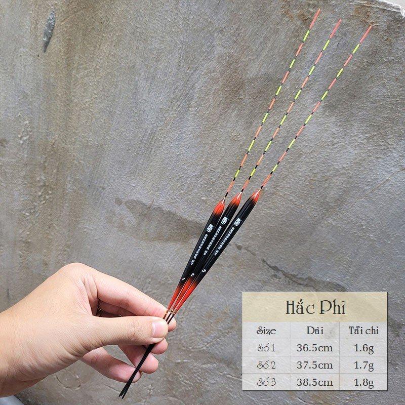 Phao câu rô Đạt Ma - Hắc Phi siêu nhạy tải chì 1.6g đến 2g giá rẻ