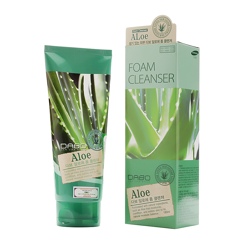 SỮA RỬA MẶT DABO ALOE FOAM CLEANSER