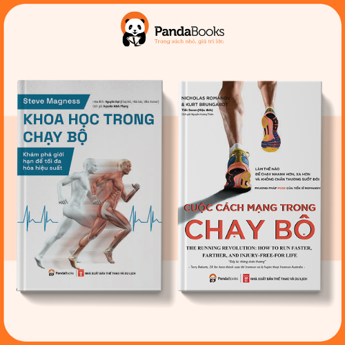 Sách - Combo 2 cuốn Khoa học trong chạy bộ + Cuộc cách mạng trong chạy bộ