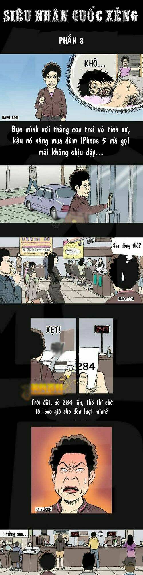 siêu nhân cuốc xẻng chapter 8 1