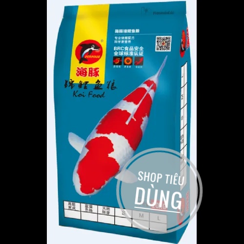 Cám cá Koi Porpoise - Tăng Trọng túi Zip