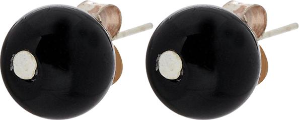 Bộ Bông Tai Và Mặt Dây Chuyền Đá Obsidian Ngọc Quý Gemstones BT5