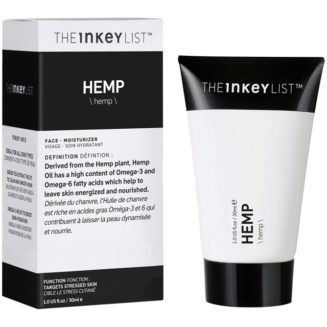 Kem dưỡng The Inkey List Hemp Moisturiser - 30ml (Bill Anh)