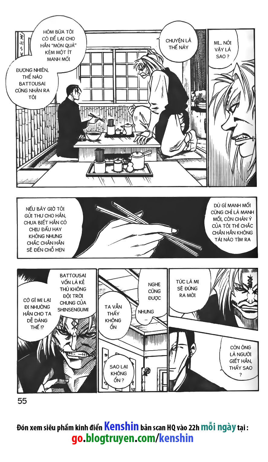 lãng khách kenshin bản nét (2019) chapter 50 12