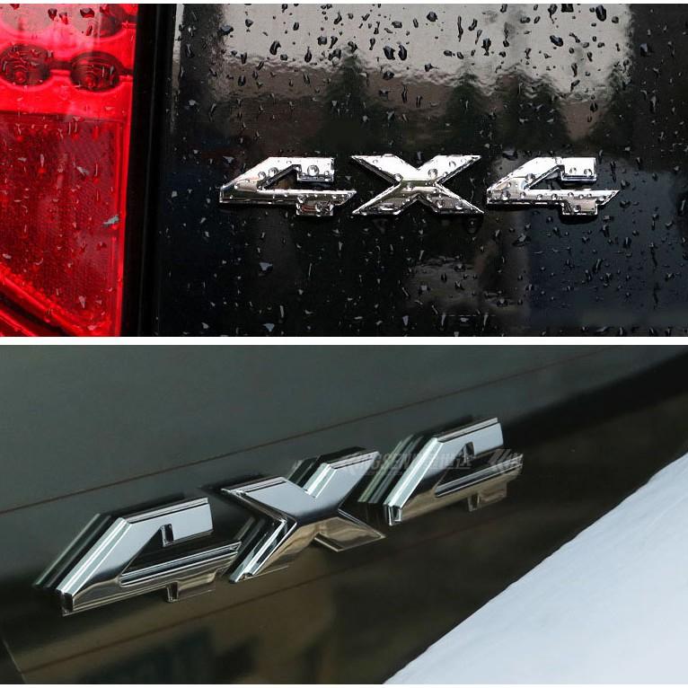 Tem Decal Logo 4x4 Dán Xe ô Tô MS-109