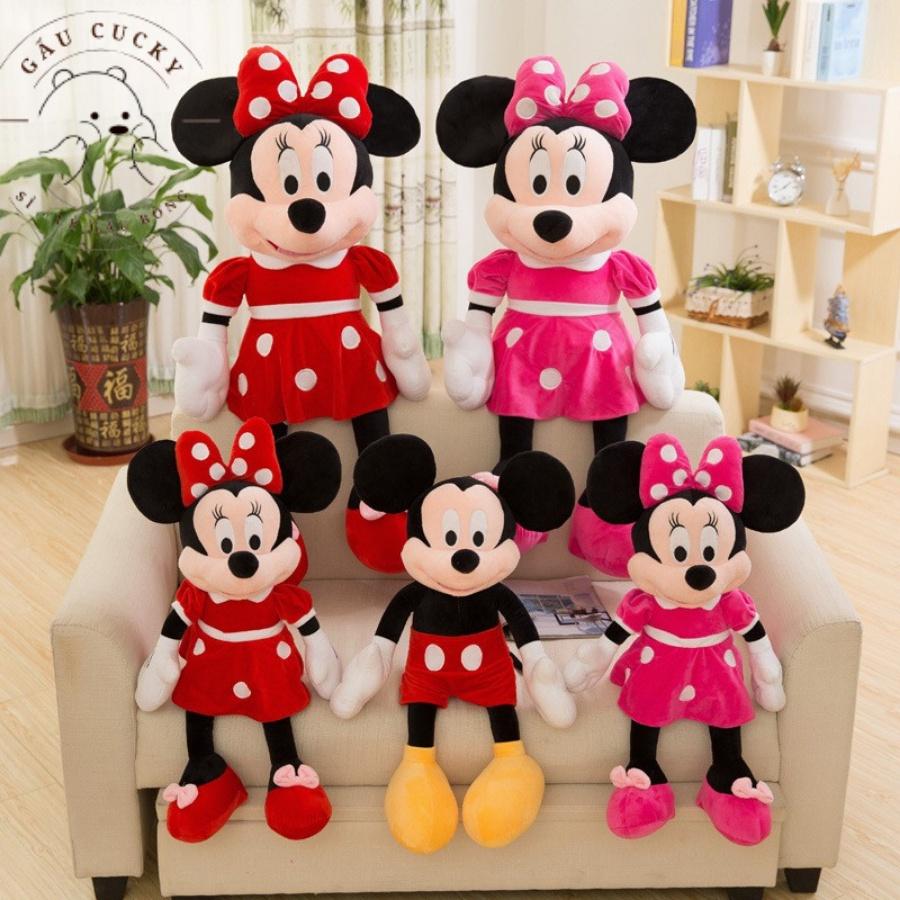 Thú bông chuột Mickey / Minnie dễ thương mẫu Quảng Châu cao cấp