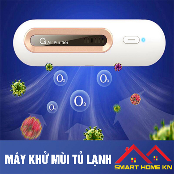 Máy khử mùi tiệt trùng tủ lạnh ozone Air Purifier M9, khử phòng vệ sinh, mùi xe ô tô, tủ giầy