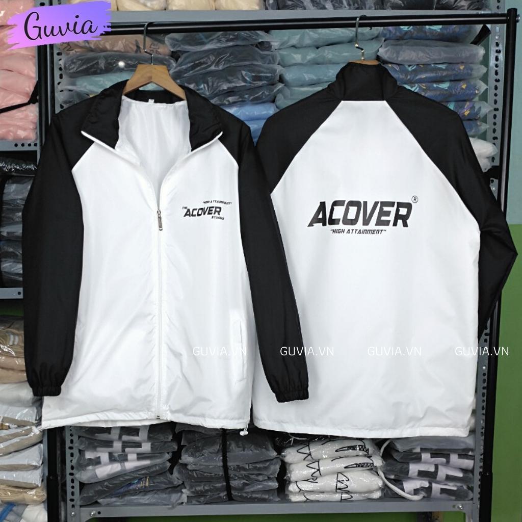 Áo Khoác Bomber Dù ACOVER Nam Nữ Ulzzang Unisex Kiểu Form Rộng 2 Lớp Jacket