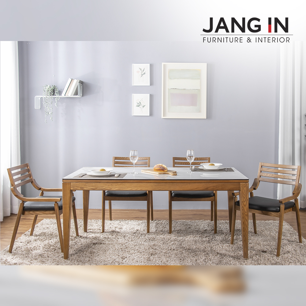 Bộ Bàn Ăn Spencer Ceramic 6 Chỗ Jang In