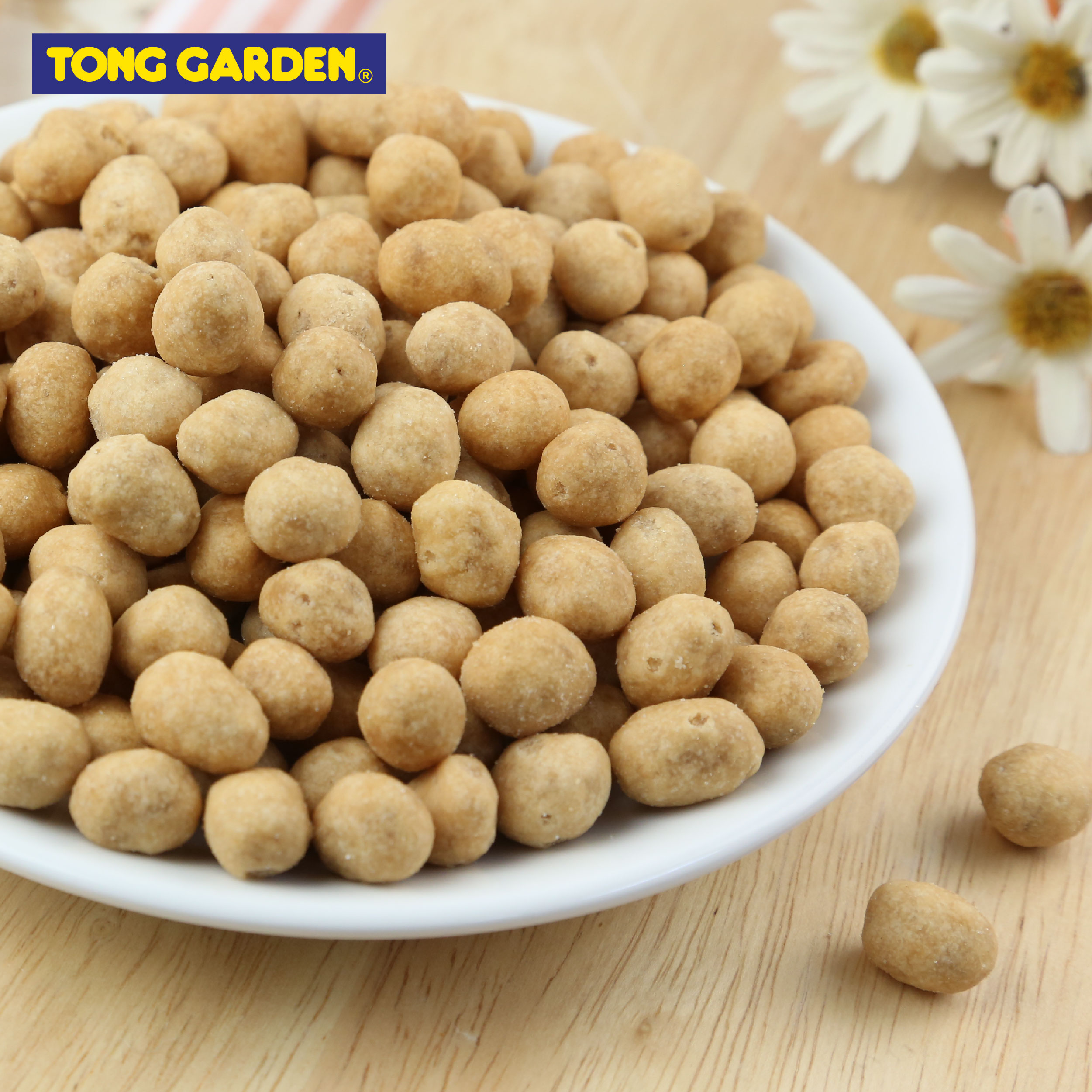 ĐẬU PHỘNG DA CÁ SỮA DỪA TONG GARDEN LON 190G