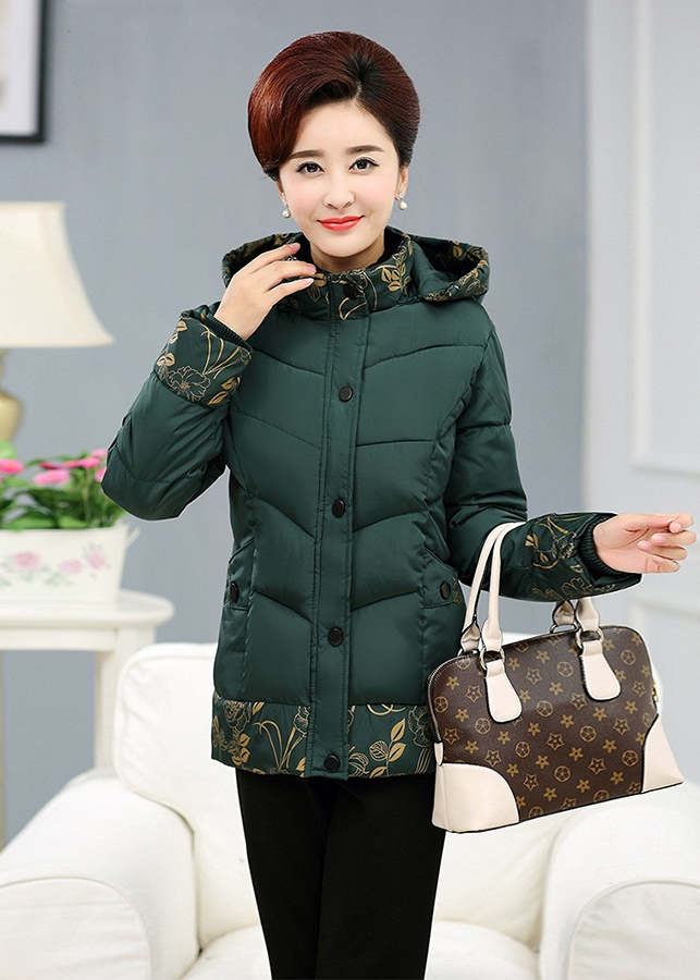 Áo Khoác Phao Cho Người Trung Niên, Người Lớn Tuổi NGD02